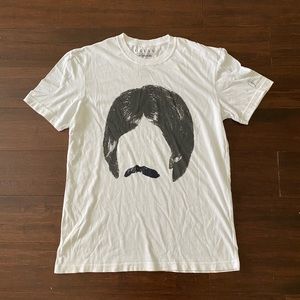 Men’s Mustache Tee Size M